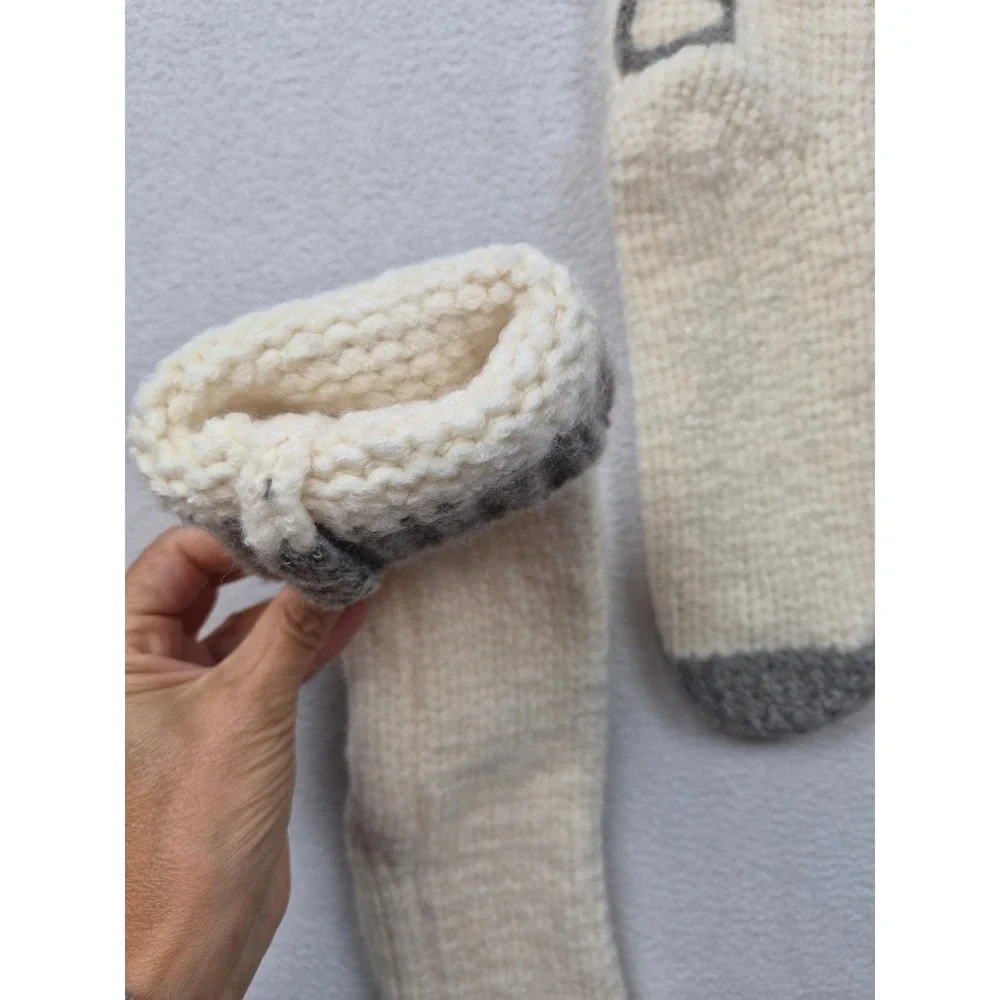 Mersea Small Batch Slipper Socks Wool Soft High Non Slip